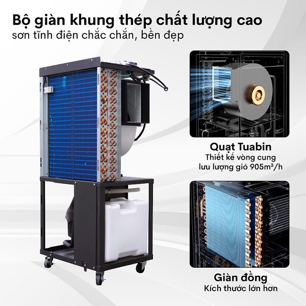 Máy hút ẩm công nghiệp FUJIHAIA DH138B
