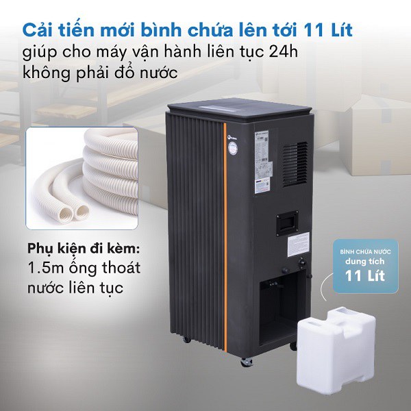 Máy hút ẩm công nghiệp FUJIHAIA DH150B