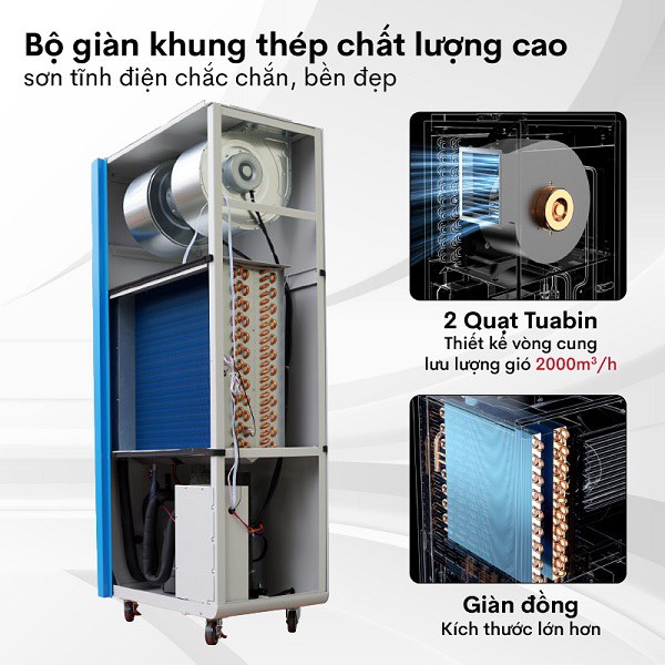 Máy hút ẩm công nghiệp FUJIHAIA DH168BG