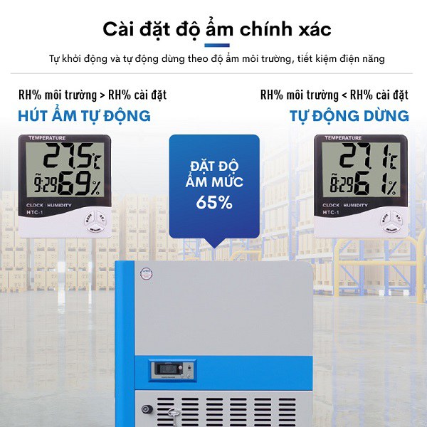 Máy hút ẩm công nghiệp FUJIHAIA DH168BG