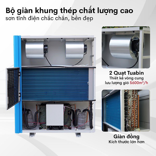 Máy hút ẩm công nghiệp FUJIHAIA DH480BG