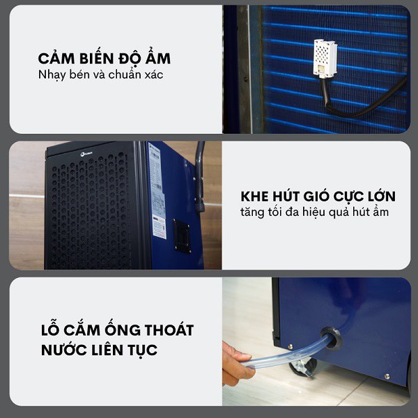 Máy hút ẩm công nghiệp FUJIHAIA DH70BL