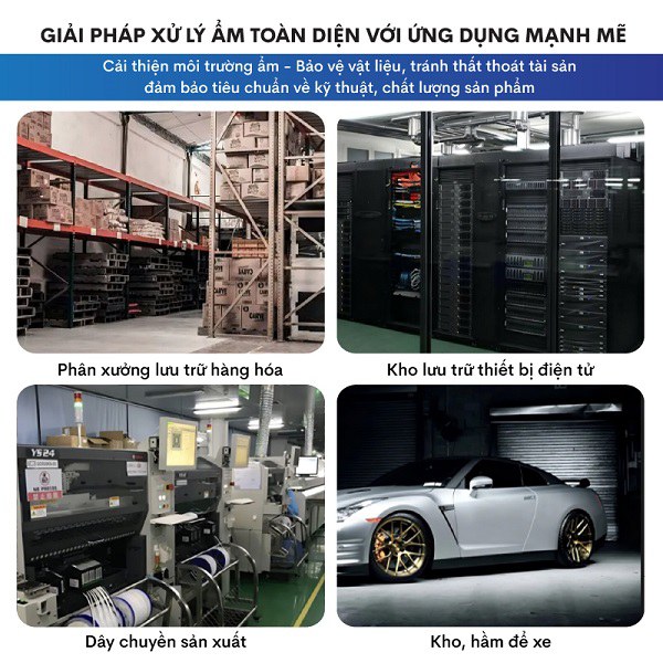 Máy hút ẩm công nghiệp FUJIHAIA DH70BL