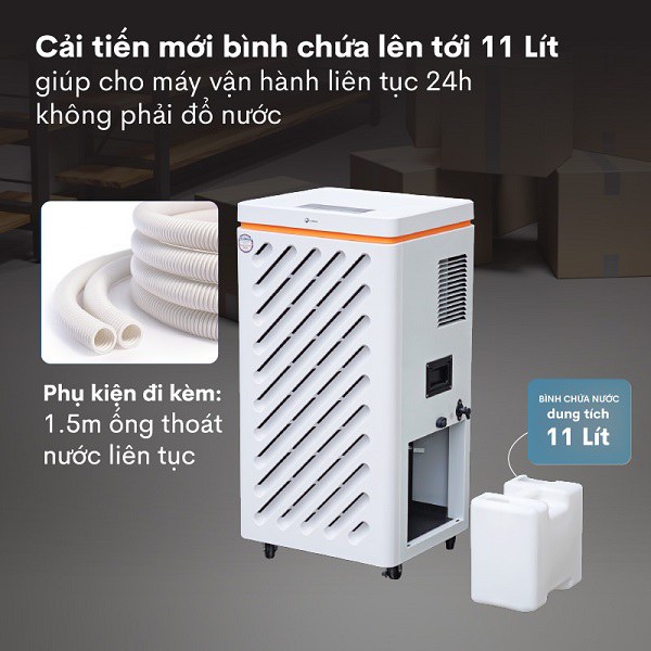Máy hút ẩm công nghiệp FUJIHAIA DH90W