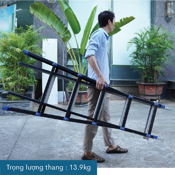 Thang nhôm gấp và rút đa năng 4 đoạn ADVINDEQ AML