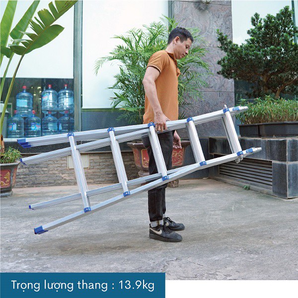 Thang nhôm gấp và rút đa năng 4 đoạn ADVINDEQ AML45W